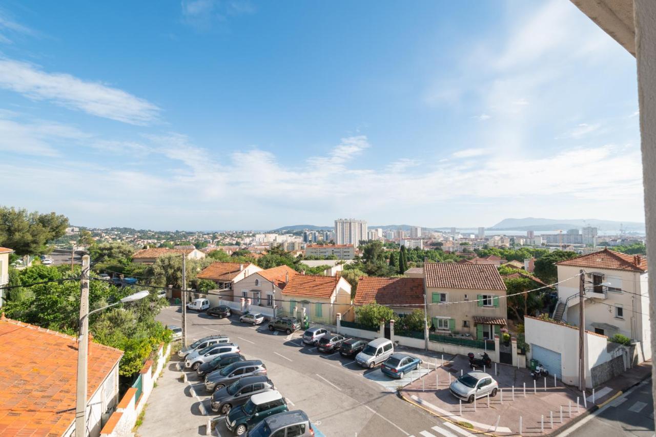 Duplex, Vue Mer, Proche Du Centre Ville, 4P Toulon Exterior foto